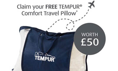 Free Tempur Travel Pillow