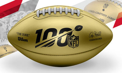 Win 1 of 5 Wilson Gold Footballs