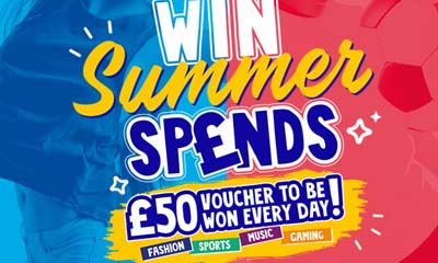 Free Daily £50 Gift Cards from Starslush