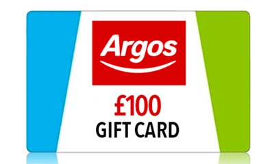 Free £100 Argos Gift Cards