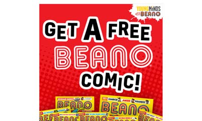 Free Beano Comic Book (15,000 available)