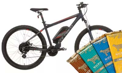 Win a Carrera Electric Mountain Bike