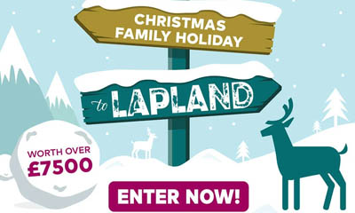 Win a Family Holiday to Lapland this Christmas