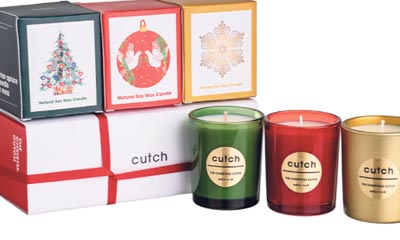 Win Cutch Christmas Scented Candles