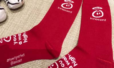 Free Innocent Christmas Socks