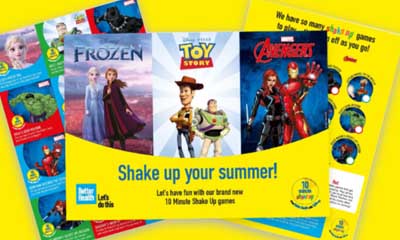 Free Disney 10 Minute Shake Up Activity Packs
