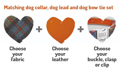 Free Dog Collar, Lead & Bow Tie Sets