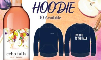 Free Echo Falls Hoodie & Wine