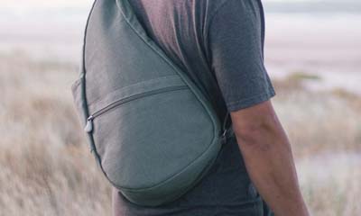 Free Hemp Fibre Back Bag
