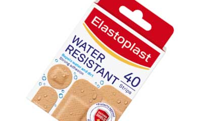Free Water Resistant Plasters from Elastoplast