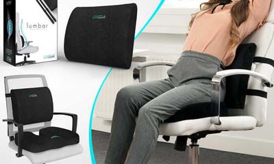 Win an iamcomfi Seat and Lumbar Cushion