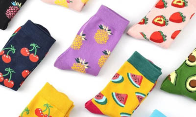 Free Fruity Socks