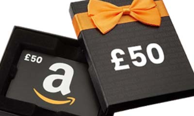 Free £50 Amazon Gift Cards