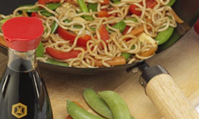 Win a handy wok & Kikkoman soy sauce