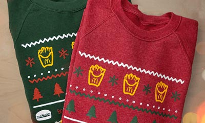 Free Christmas Jumpers from McDonald's Reindeer Ready