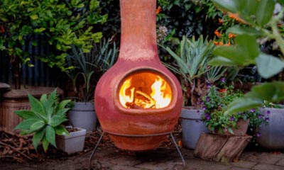 Win a Mexican Clay Chimenea or £500 Cash