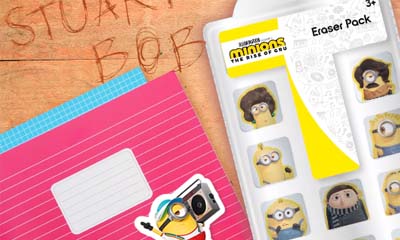 Free Minions Stationery Sets from Brioche Pasquier