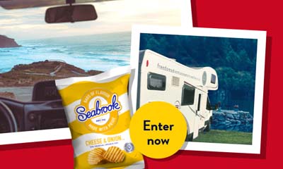 Win a Motorhome Holiday with Seabrook Crisps