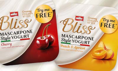Free Muller Bliss Mascarpone Yogurt