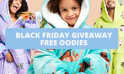 Free Oodie Wearable Blankets Black Friday Giveaway