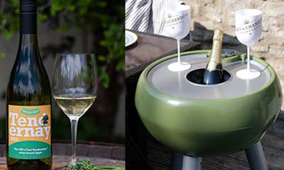 Free Tendernay Wine and Outdoor Wine Cooler Table