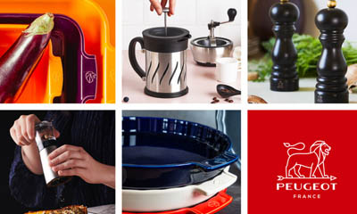 Win a Peugeot Kitchenware Bundle with Filippo Berio