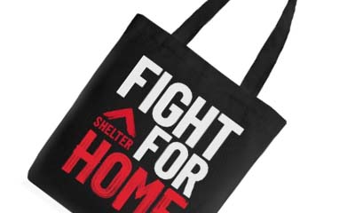 Free Fight for Home Tote Bag