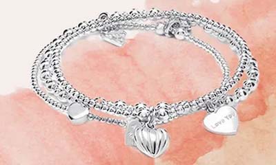 Win a Love Bracelet Stack in Silver