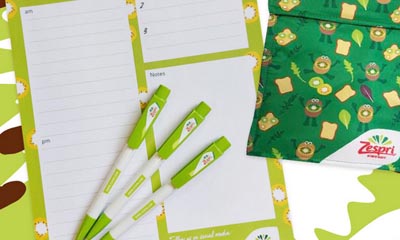 Free Zespri Back to School & Stationery Sets