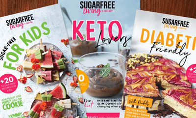 Free Diabetic, Keto, Vegan & Kids Recipe Books