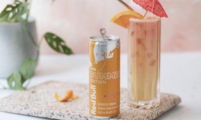 Free Apricot-Strawberry Flavour Red Bull