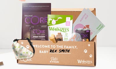 Free Wellness & Whimzees Core Puppy Packs