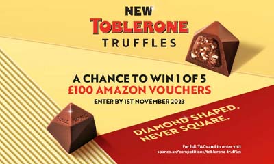 Win Amazon Voucher with Spar & Toblerone Truffles