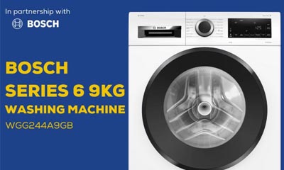 Win a Bosch 9kg washing machine
