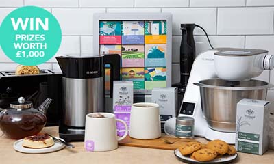 Win Bosch Kitchenware x Whittard Tea Hamper