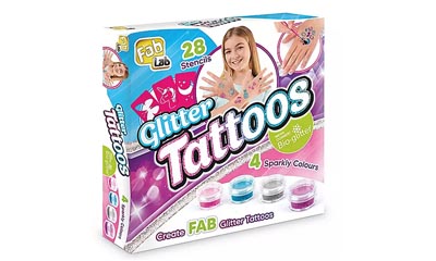 Free FabLab Club Glitter Tattoo Kits