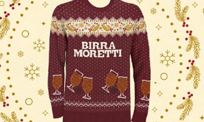 Free Birra Moretti Christmas Jumper
