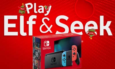 Free Nintendo Switch Consoles from Vodafone Elf & Seek