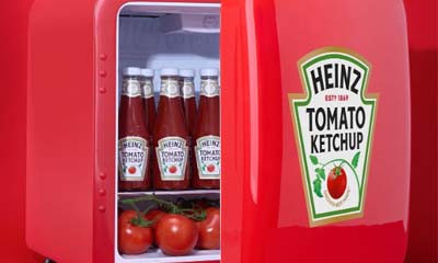 Win a Heinz Mini Fridge plus Ketchup Bottles