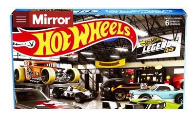 Free Hot Wheels Legends Tour Gift Sets