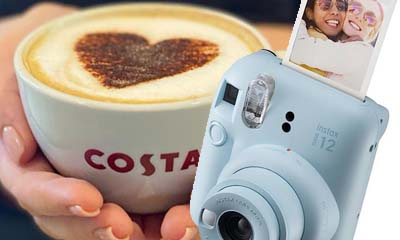 Free Instant Camera from Costa Coffee