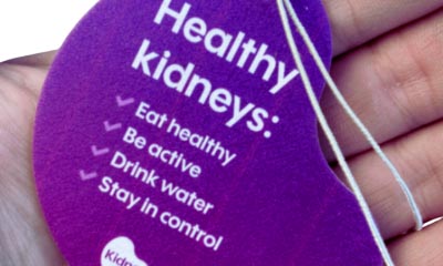 Free Kidney Research UK Car Air Freshener