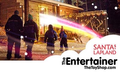 Win a Lapland Trip with The Entertainer