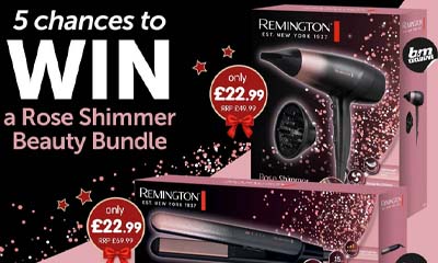 Free Remington Rose Shimmer Dryer and Straightener