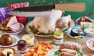 Win a Field & Flower Christmas Meat Hamper