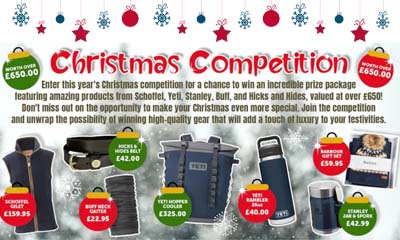 Win a Winter Bundle worth over £650 with John Norris