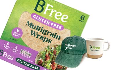 Free Bfree Multi-Grain Wraps and Merchandise