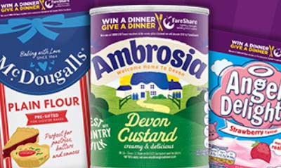 Free Ambrosia Devon Custard, Bisto, Homepride and more