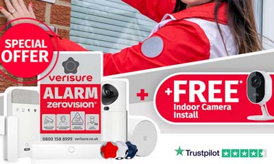 Free Indoor Camera with your ZeroVision Alarm Installation