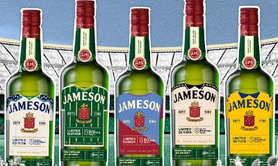 Free Jameson Whiskey Football Shirt Bottles